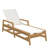 Seashore Chaise Slate Gray Wood With Gray Sling-115589374