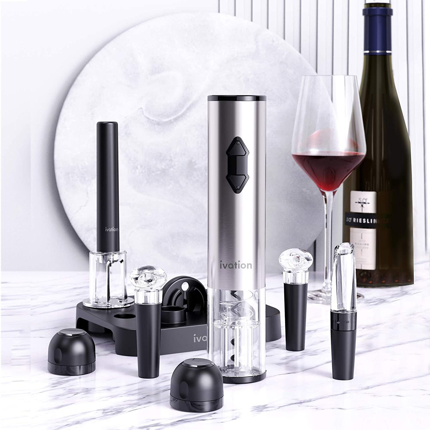 Cuisinart Rechargeable 4 In 1 Cord-Free Wine Opener RWO-100, Color: Dk Gray  - JCPenney