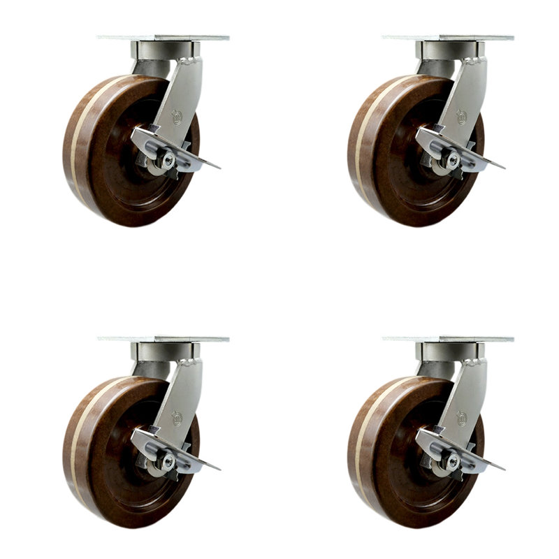 Heavy Duty High Temp Phenolic Caster