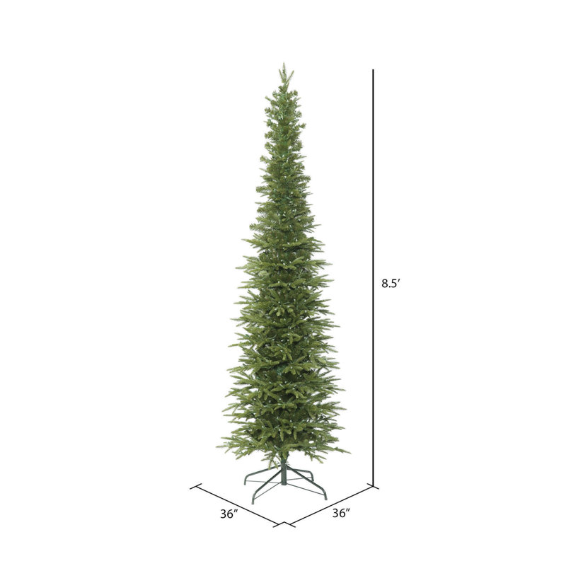 Bixley 8.5' H Artificial Fir Christmas Tree