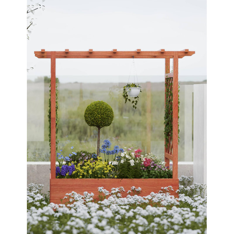Planter, 116cm H x 110cm W x 44cm D