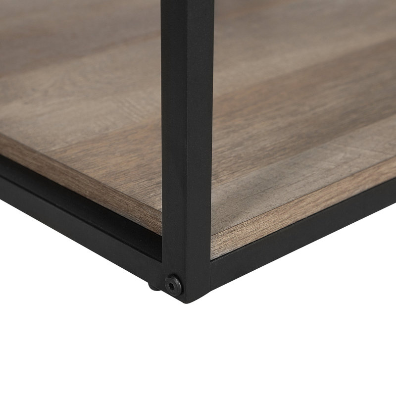 Marauder Floor Shelf End Table