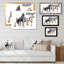 «Horse Race concurrence Derby Trotter», reproduction sur toile flottante-1157503526-1157503527