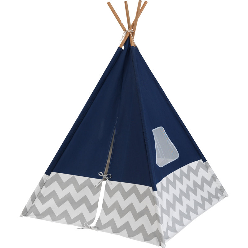 Triangular Play Tent, Blue