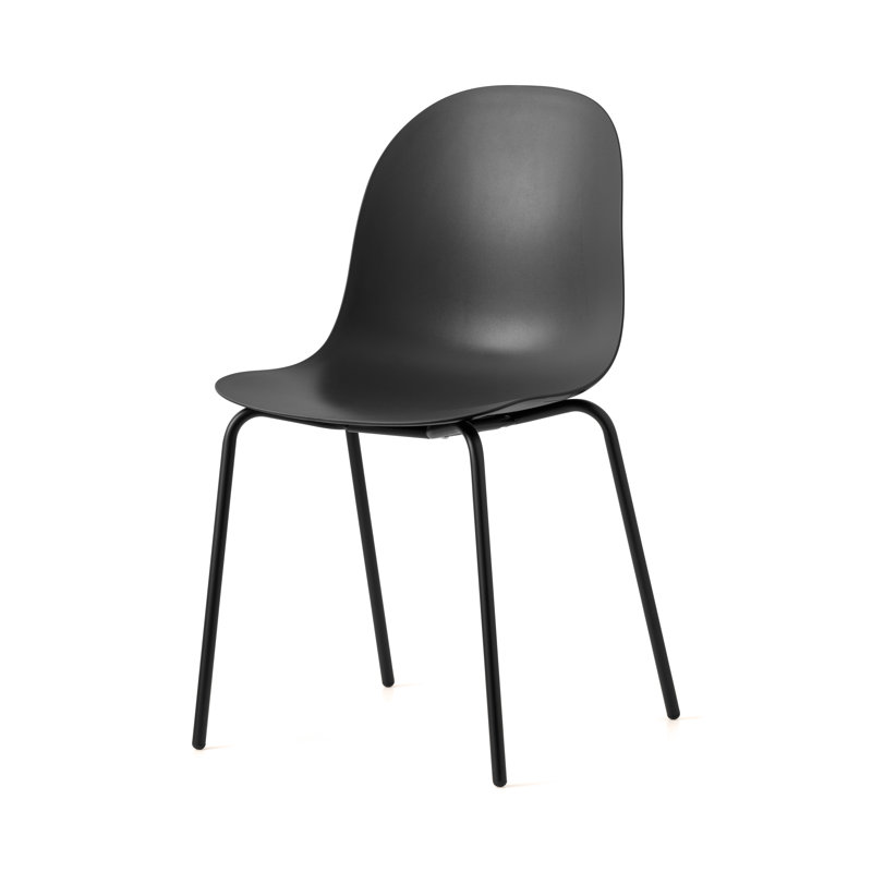 Academy Chairs, Matte Black, Matte Black