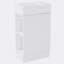 Ensemble de meuble-lavabo simple 18,6 po avec dessus en céramique Haflinger