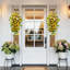 Ensemble de 2 guirlandes de tournesol artificielles 24 pouces suspendues à des guirlandes florales pour la porte d'entrée, le mur et le décor de mariage