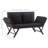 Eltje Steel Garden Bench-672236707