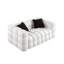 Luxueux canapé Marshmallow Boucle avec coussins moelleux, pour plus de confort et de style dans n'importe quel salon-139473429