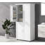 Armoire de rangement haute avec portes