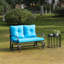 Chaise berçante d'extérieur en métal avec coussins-2107773398-2107773416