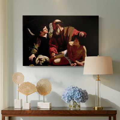 Caravage «The Sacrifice of Isaac (Uffizi Version)», reproduction d'art sur toile de qualité musée