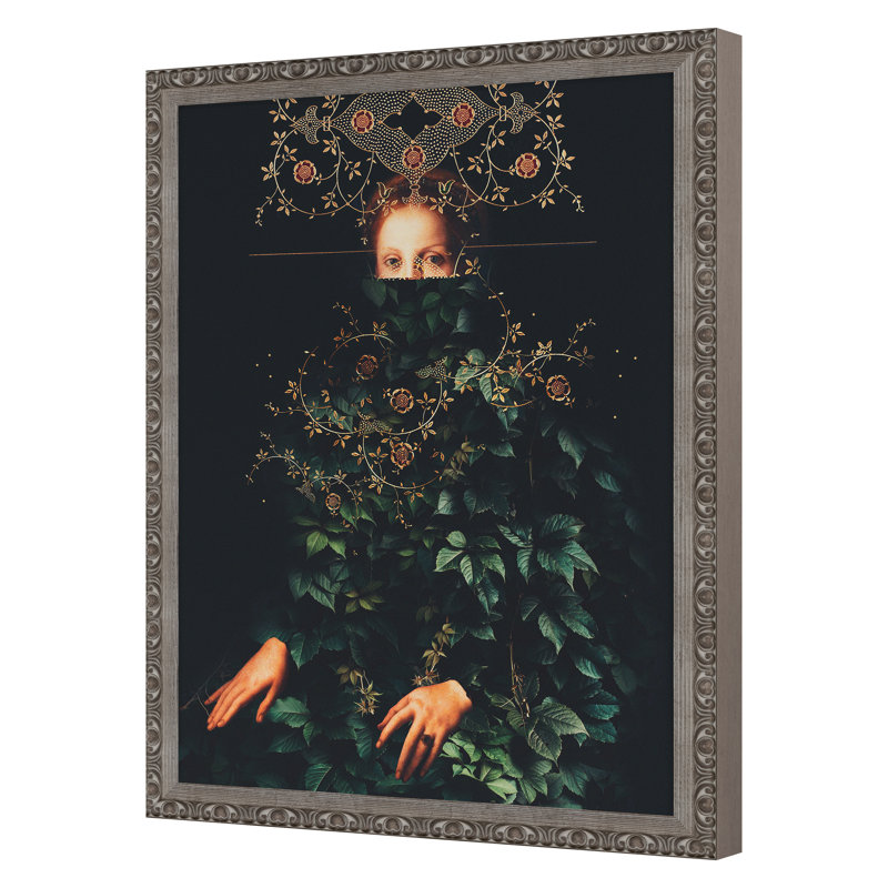 Patience 2 Print by Moth, Frank, Silver, 40" H x 30" W