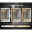 Armoire de salle de bain murale polyvalente avec fonctions avancées