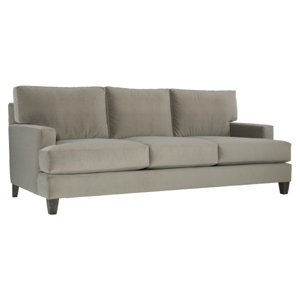 Mila 92" Recessed Arm Sofa with Reversible Cushions