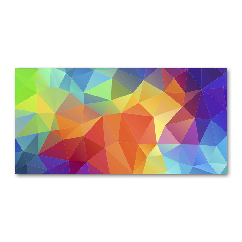 Geometric Background - No Frame Print on Canvas