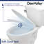 Toilette allongée deux pièces DeerValley, chasse d'eau unique haute efficacité de 1,28 gal/min, style traditionnel (siège inclus)