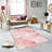 Elegant 3D Printed Area Rug, 4.6 x 7.2 ft | 100% Polyester, 0.31 in Pile Height, Antibacterial | Non-Slip PVC Felt Dot Underside, Machine Washable, Perfect for Living Room or Bedroom, Durable & Stylish Design-658354710