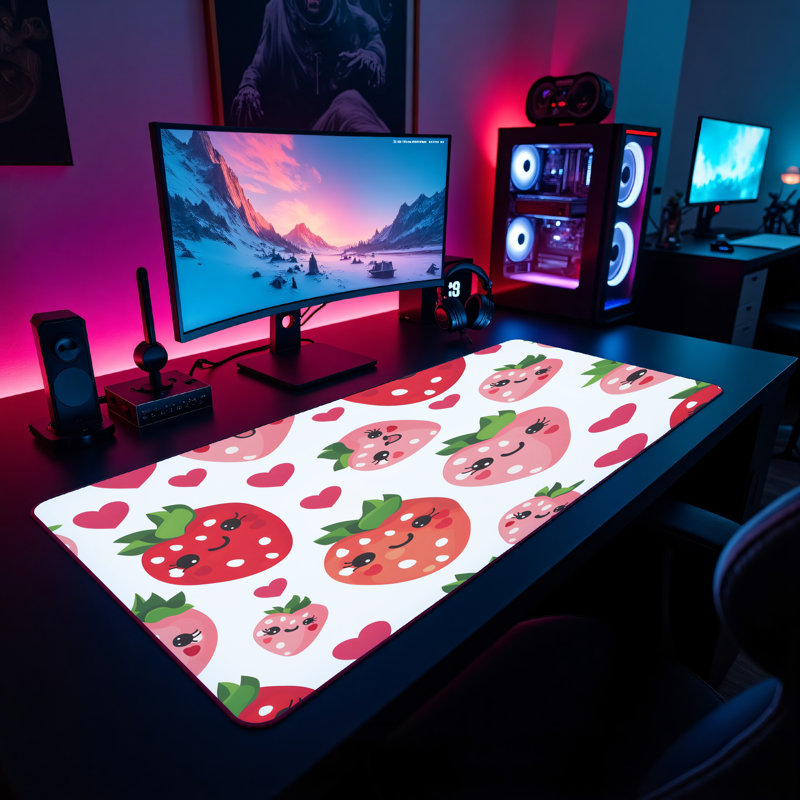 Polyester Desk Pad, 23.6x13.8