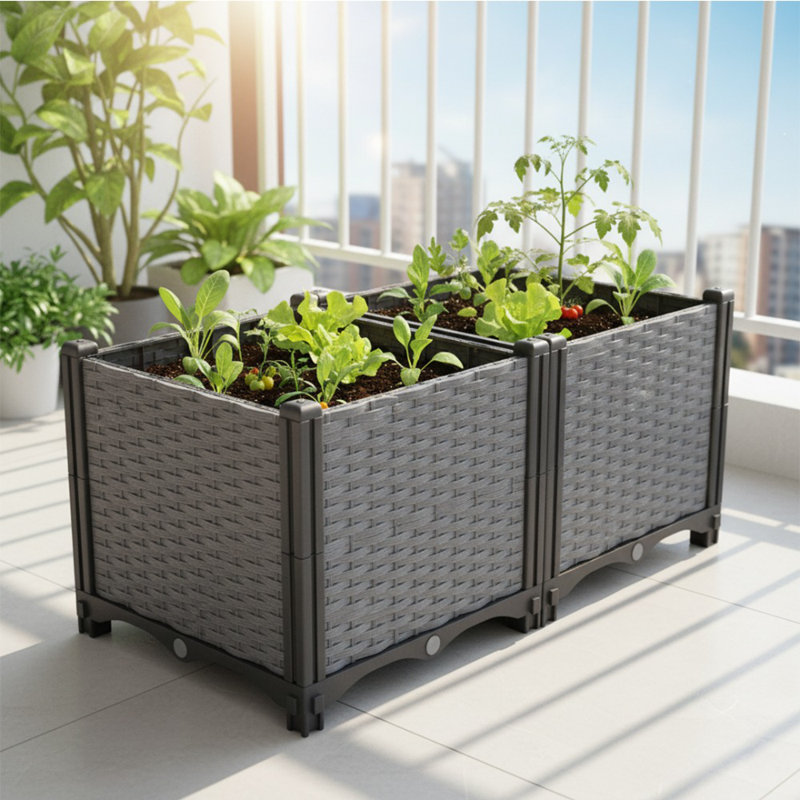 Planter Box, 33cm H x 60cm W x 30cm D