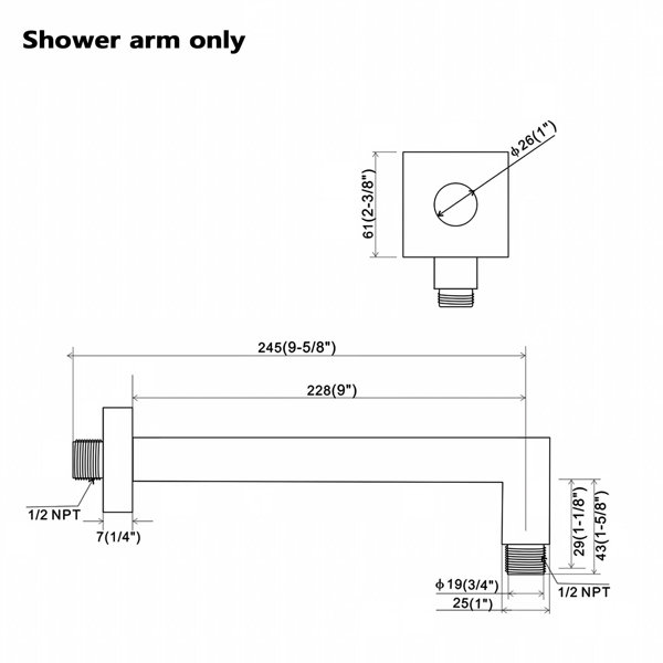 Dimensions du produit