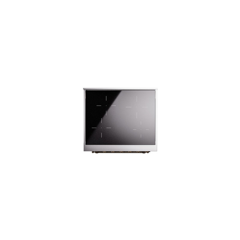 ILVE Nostalgie II 30 in Induction Range, Emerald Green/Bronze
