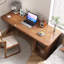 Bureaux rectangulaires en bois massif noyer-107510526-107510528