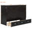 Grand lit escamotable avec grands tiroirs et port USB-382843497