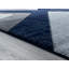 Tapis bleu abstrait Zonia-508499236