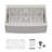 33" L X 22" W Single Bowl Drop-In Stainless Steel Farmhouse Kitchen Sink