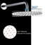Système de douche complet rond à fonctions simples avec valve brute-60135011