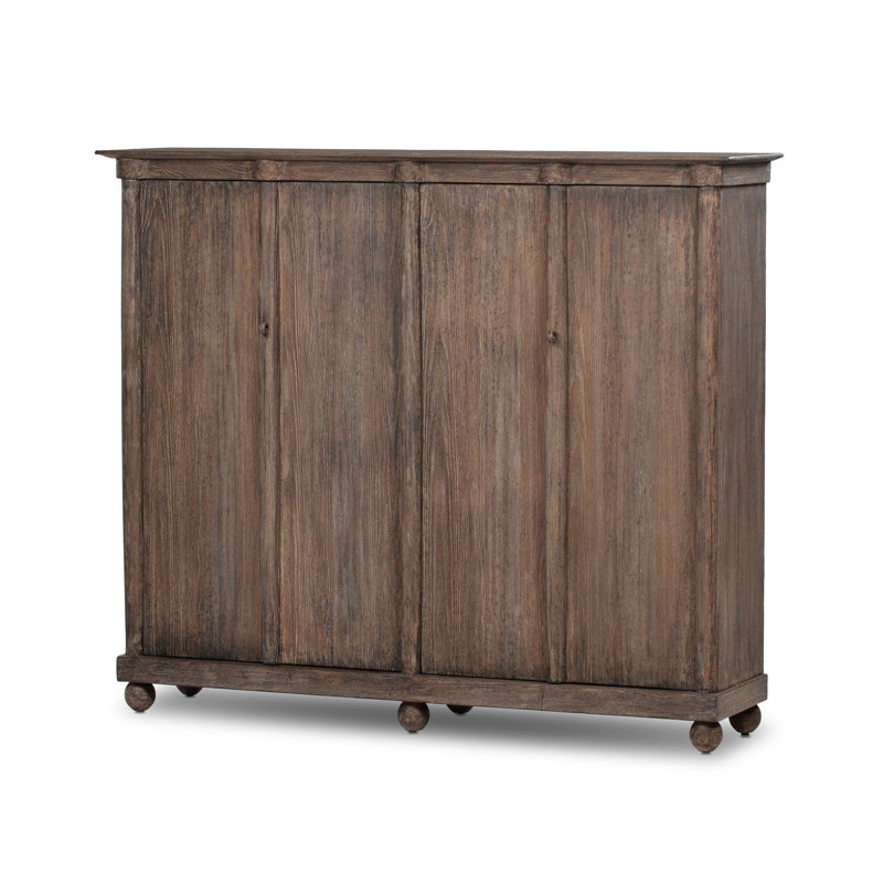 Alcott Cabinet-Distressed Cocoa Pine