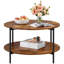 Wynny Round Wood Coffee Table with Storage, Coffee Table for Living Room -1350133152