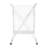 Moultry Metal Free Standing Laundry Cart with Wheels