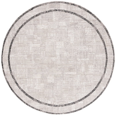 Jade 102 Area Rug In Ivory / Beige Black