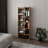 Magnolia Bookcase, Office, Macadamia / Black