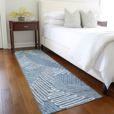 Maliana Washable Floral Indoor / Outdoor Rug