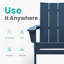 Chaise Adirondack pliante Bruce HDPE-317803511