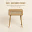 Table de chevet avec tiroir NTC Mel-125492169-125492171