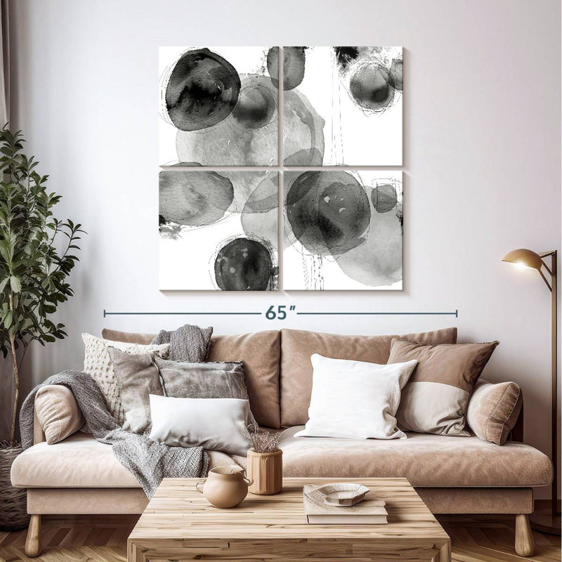 Droplets, 45" H x 45" W