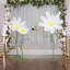 3 pièces de marguerites artificielles géantes de mariage-340983296