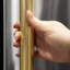 ZLINE Autograph 24 in. Touchstone Beverage Fridge with Stainless Steel Door and Bronze Helix Handle-1877823964