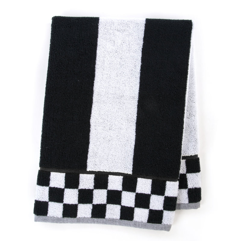 Courtly Check Striped Bath Towel