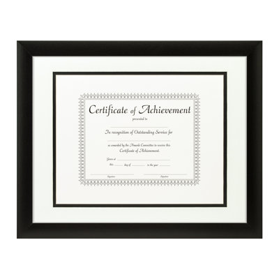 Lampkins Matte Picture Frame with Mat