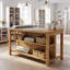 Craft & Sewing Table 59.05 x 27.56 Solid Wood Sewing Table