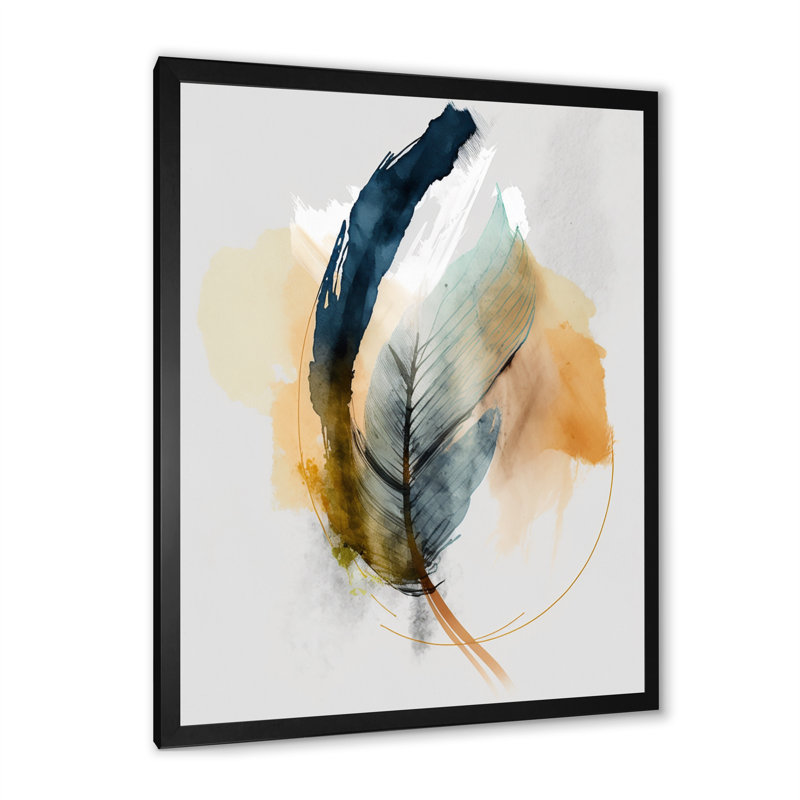Feuille verte de Philodenron II - impression, Cadre photo noir, H 32 po x l 24 po x P 1 po