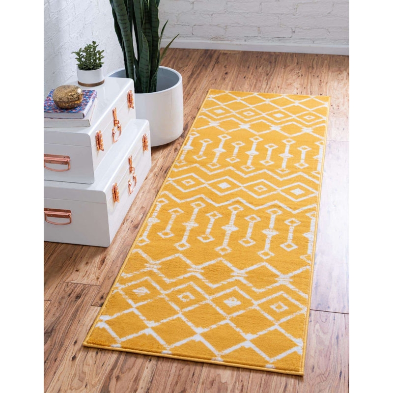 Aemtenan Abstract Indoor Rug, Runner 2' x 6'7"