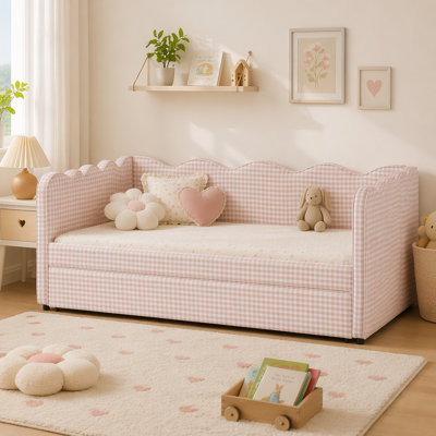 Lit de jour simple Cozy Gingham