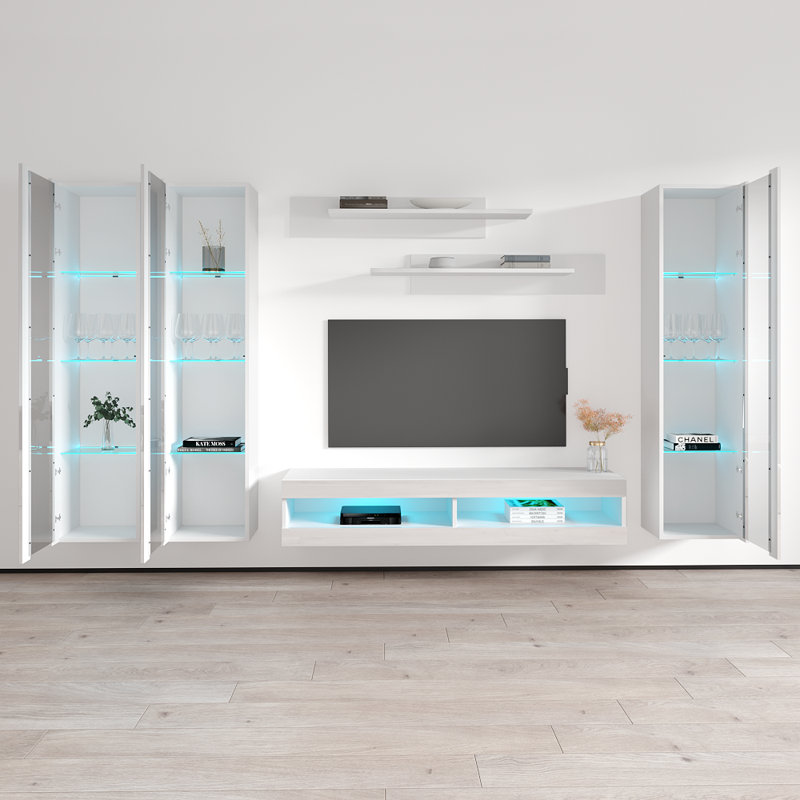 Meuble audio-vidéo Fly, Blanc