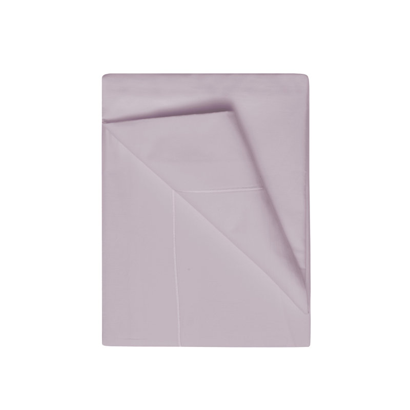 Sateen Flat Sheet, Super King (6'), Mulberry